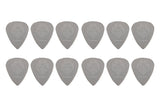 Fire & Stone Nylon plektre 0,60 mm, lysegrå, 12 stk.