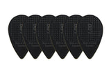 D-Grip Janicek Balkan plektre, 1,00 mm, sort, 6 stk.