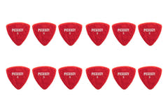 Pick Boy filtplektre, røde, 12 stk.