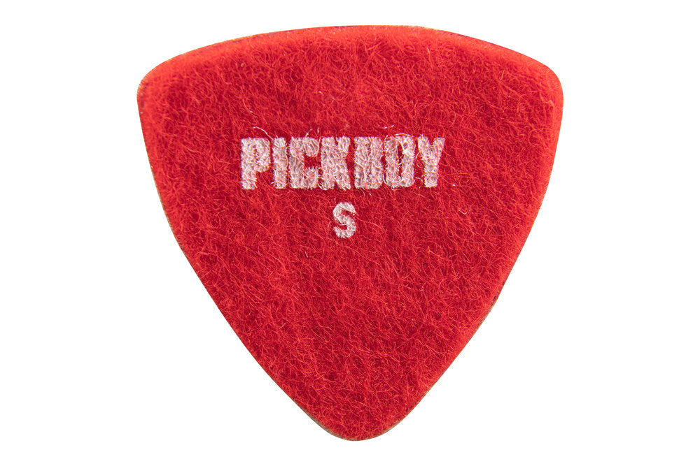 Pick Boy filtplektre, røde, 12 stk.