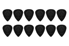 Fire & Stone Nylon plektre 1,00 mm, sort, 12 stk.