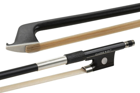 Glasser Violin bow Carbon Graphit - 1/2