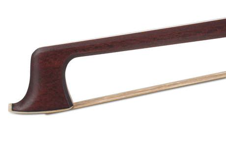 W. E. Dörfler violinbue i pernambuco, ottekantet stang, nysølv