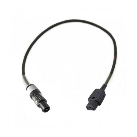 Adapter Powercon grå - IEC Hun 3P, 5 meter