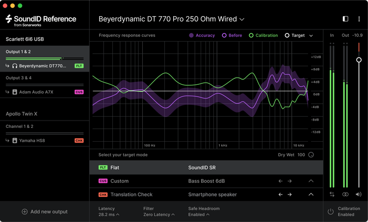SIDR for Speakers & Headphones and AMC Add-on