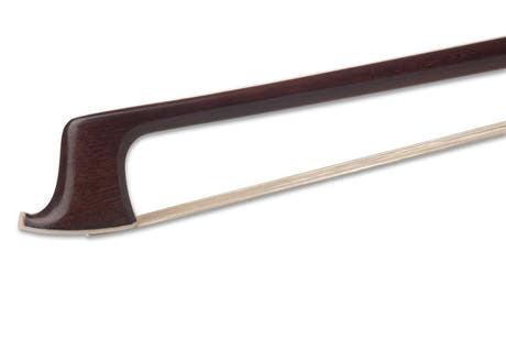 GEWA violinbue Robert Reichel, rund stang i pernambuco, nysølvmonteret