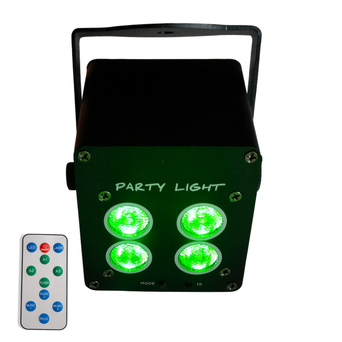 Light4Me 4x3W Batteri Spot