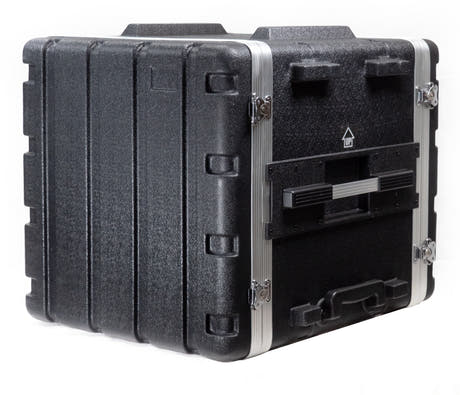 19" Rack Case m. Trolleyhjul (9u)