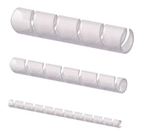 ProCab kabelsamler spiral transparent Ø=12mm 10 m