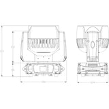 AFX WASH 760 Moving Head (7x60 Watt)