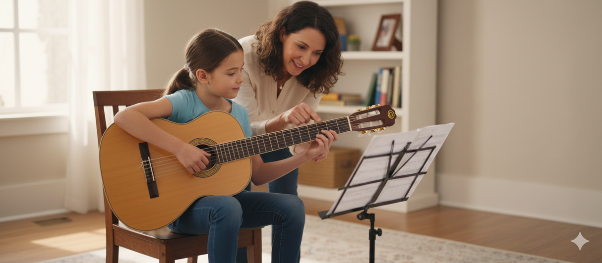 Grooveland Klassisk 3/4 Spansk Guitar