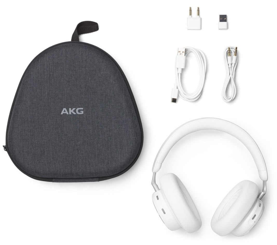 AKG N9 Hybrid ANC Wireless Headphones White