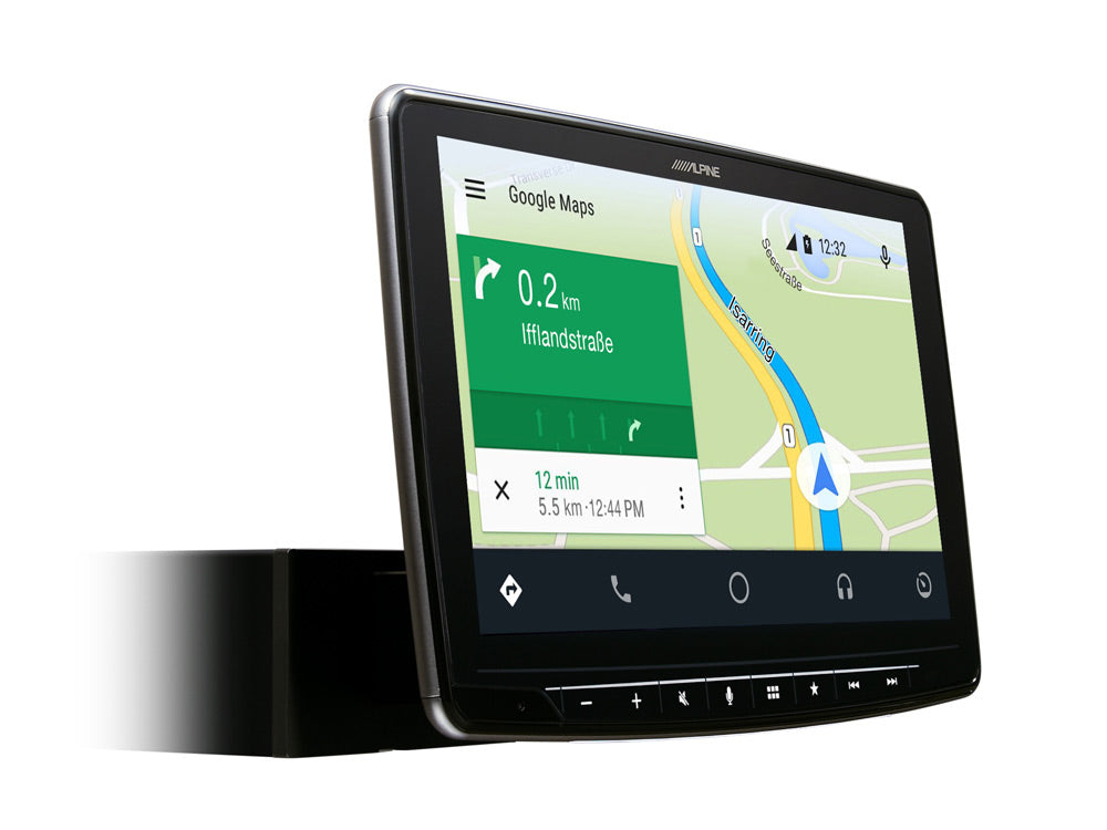 Apple Carplay, Android Auto i Fiat 500 Beige Interiør ( 2007-2015)