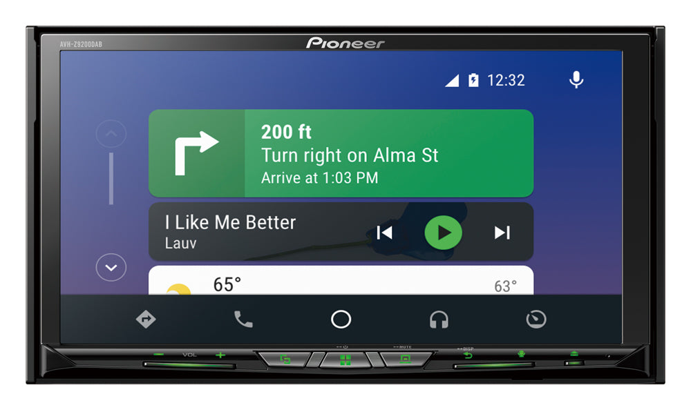 RETURVARE: Pioneer AVH-Z9200DAB Trådløs CarPlay /Bluetooth /DAB+