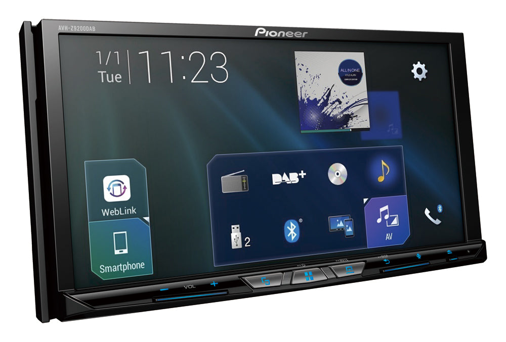 RETURVARE: Pioneer AVH-Z9200DAB Trådløs CarPlay /Bluetooth /DAB+