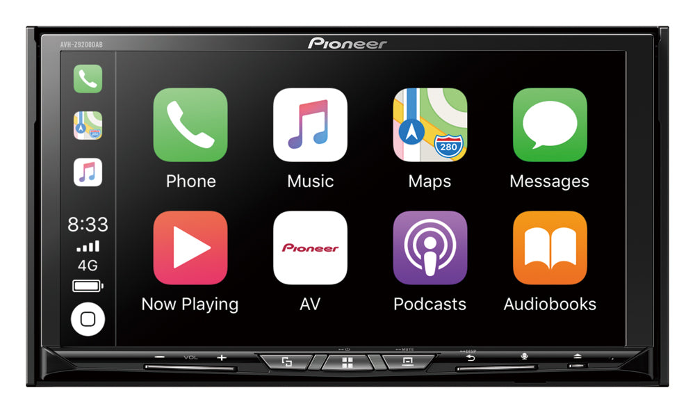 RETURVARE: Pioneer AVH-Z9200DAB Trådløs CarPlay /Bluetooth /DAB+