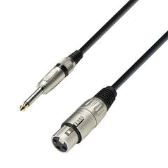 6,3mm Jack til XLR hun (1m)