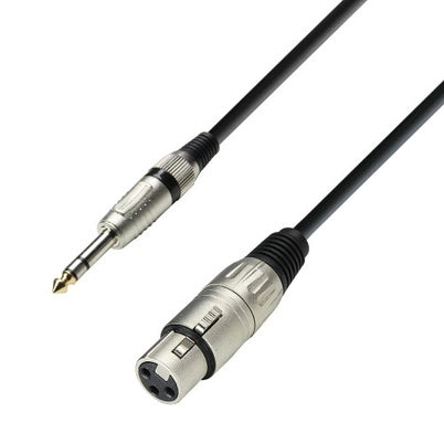 Stereo Jack til XLR hun (3m)