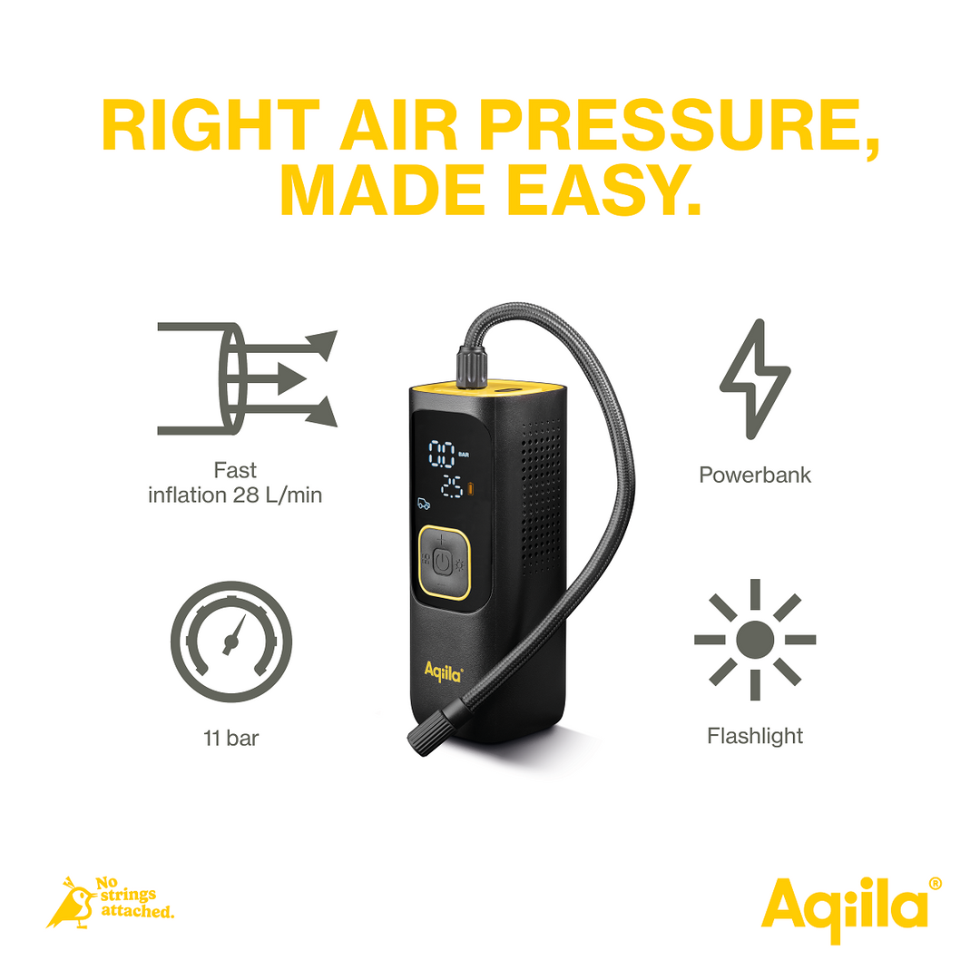 Aqiila Airbird C7 Compressor + Powerbank