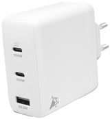 Aqiila Chargebird W4 120W 2xUSB-C/USB-A Wallcharger
