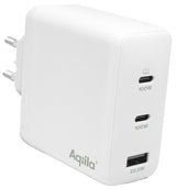 Aqiila Chargebird W4 120W 2xUSB-C/USB-A Wallcharger