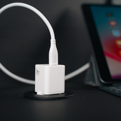 Aqiila Silicon USB-C/Lightni. 2.0 30W 2m Charging cable