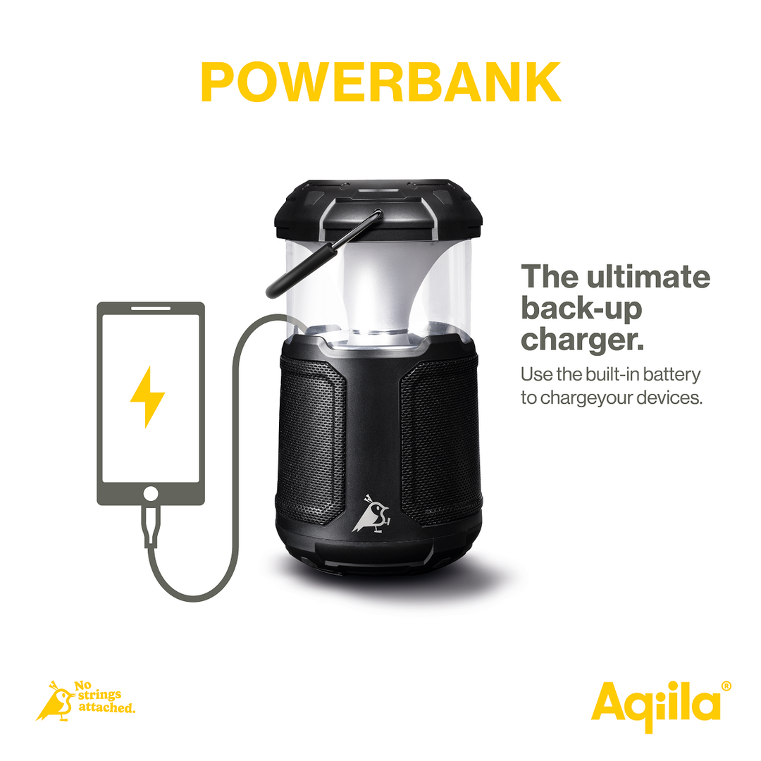 Aqiila Soundbird B10 Lantern, Speaker, Powerbank