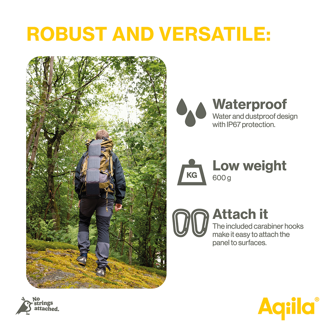 Aqiila Sunbird P21 21W Solar charger