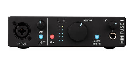 Arturia Minifuse 1 Lydkort (Sort)