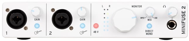 Arturia Minifuse 2 Lydkort (Hvid)