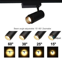 Atomic Pro FLZ-20 Skinnespot (20 Watt, 3200K, Sort)