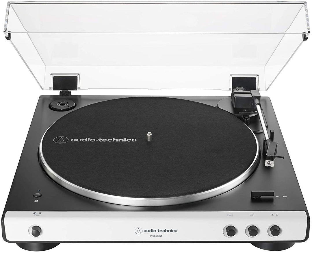 Audio-Technica AT-LP60XBT-WH + Pioneer DM-40BT-W Bluetooth højtalere