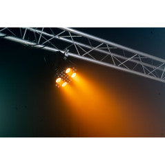 Big PAR 16x4W RGBW + 4x 30W Amber