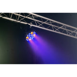 Big PAR 16x4W RGBW + 4x 30W Amber