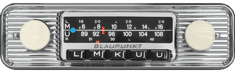 Blaupunkt Frankfurt Stereo Classic Retro Bilradio med DAB+, Bluetooth og USB