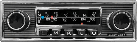 Blaupunkt FRANKFURT MB Retro bilradio, Bluetooth, FM/DAB+