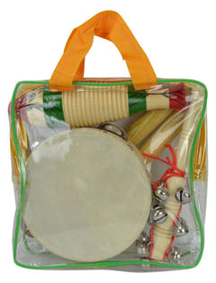 Børne Percussion Sæt Med 5 Dele