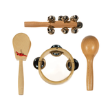 Børne Træ Percussion Gaveboks m. 4 dele