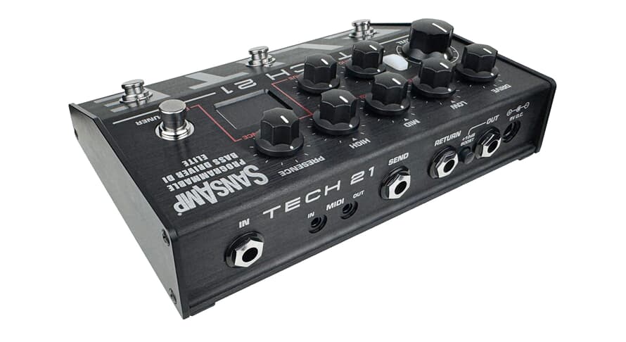Tech 21 Programmable Bass Driver ELITE bas-preamp