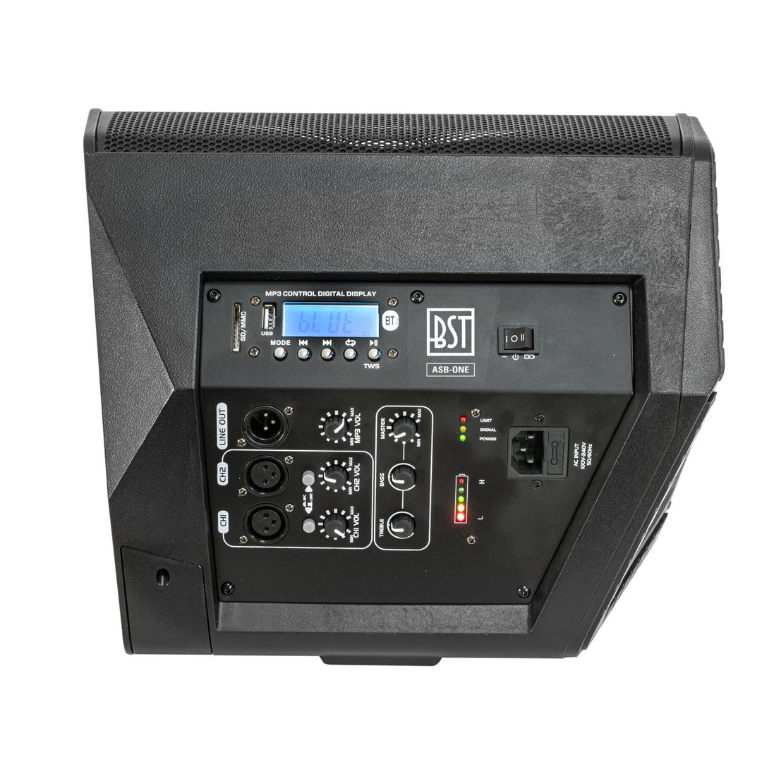 BST 6,5" Batterihøjttaler m. Mixer (60W)