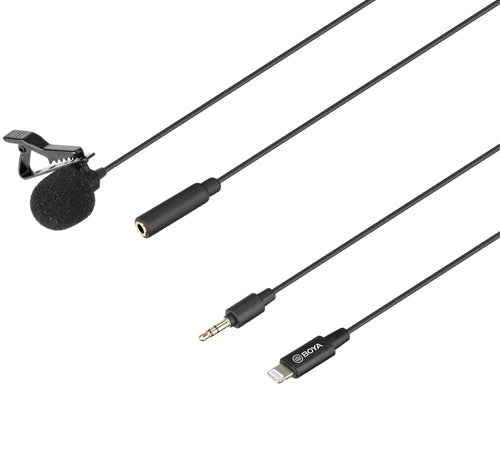 Boya M2 Knaphulsmikrofon til iPhone/iPad