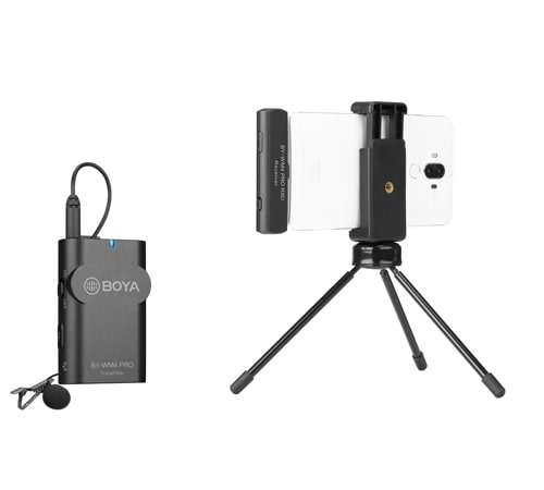 Boya trådløs sæt m/USB-c reciever og lavalier sender WM4