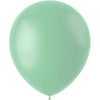 Balloner 50 stk. (Mat Pulver Pistache, 33cm)