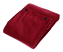 Molton Bagtæppe m. Øjer (Bordeaux)