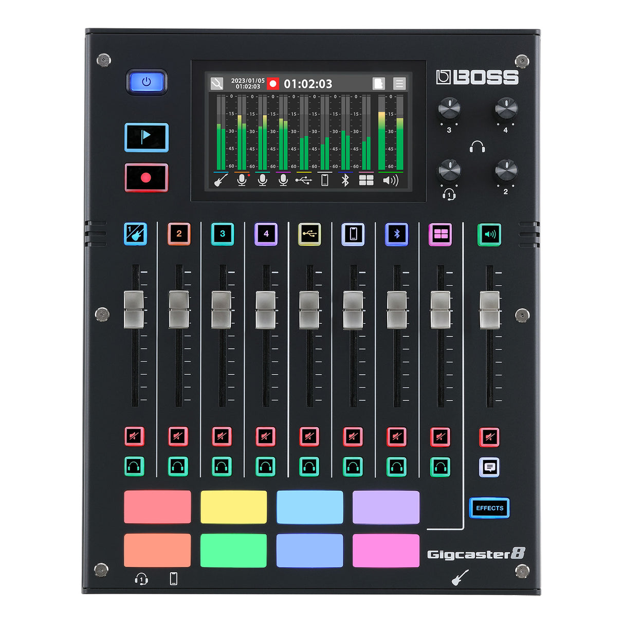 Boss Gigcaster 8 Streaming Mixer Startpakke