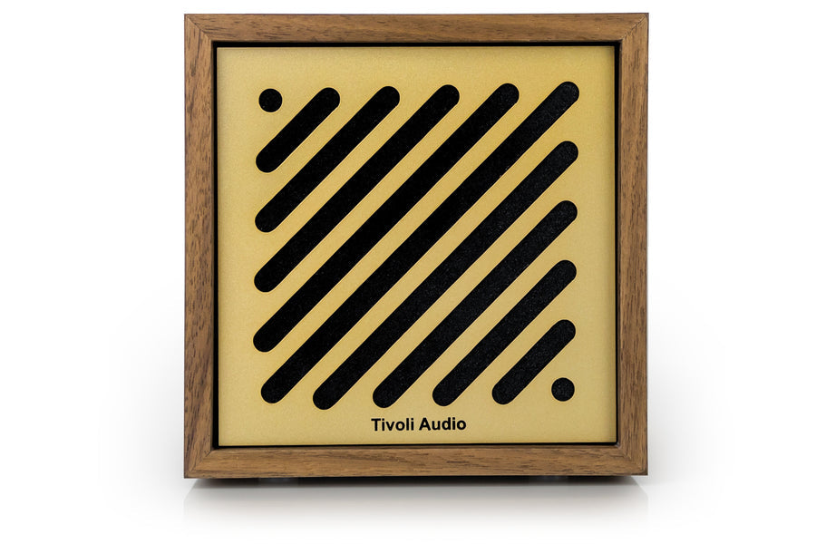 Tivoli Audio Boutigue Bluetooth højttaler, Valnød/Guld