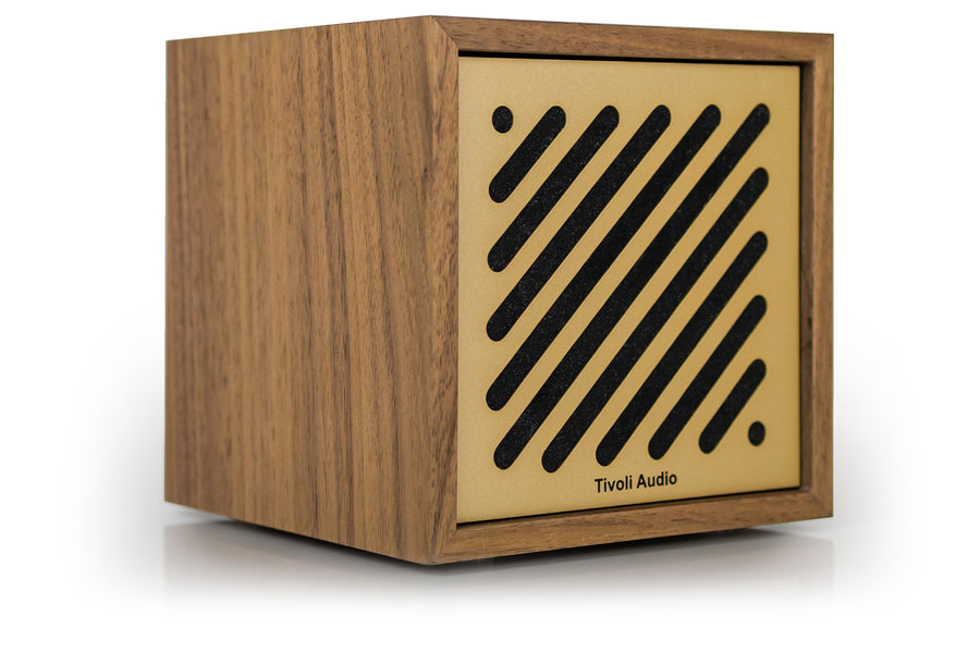 Tivoli Audio Boutigue Bluetooth højttaler, Valnød/Guld