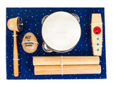 Børne Percussion Gaveboks m. 5 dele