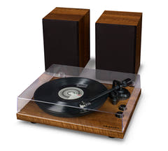 Crosley C62 Pladespiller m. Højttalere (Valnød)
