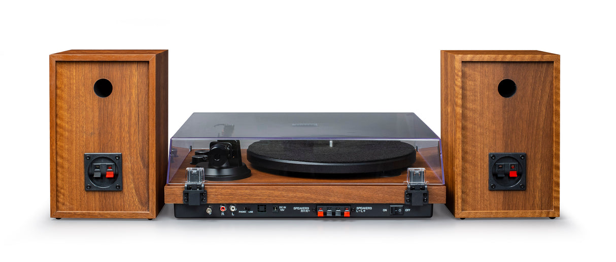 Crosley C62 Pladespiller m. Højttalere (Valnød)
